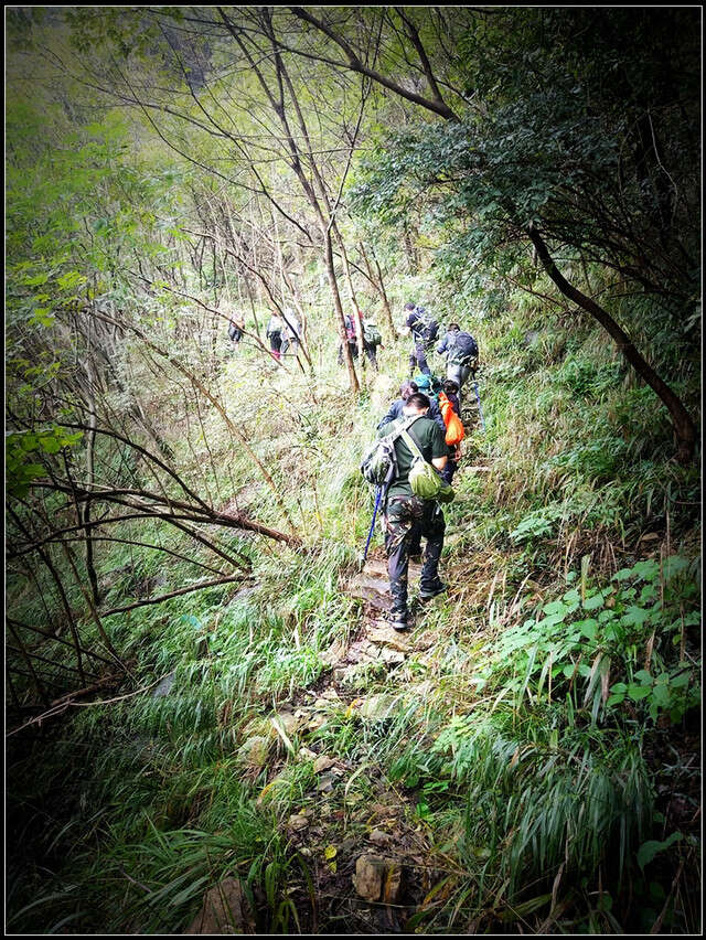 2017秋色宜人文都三道岩徒步之旅相册集 图8